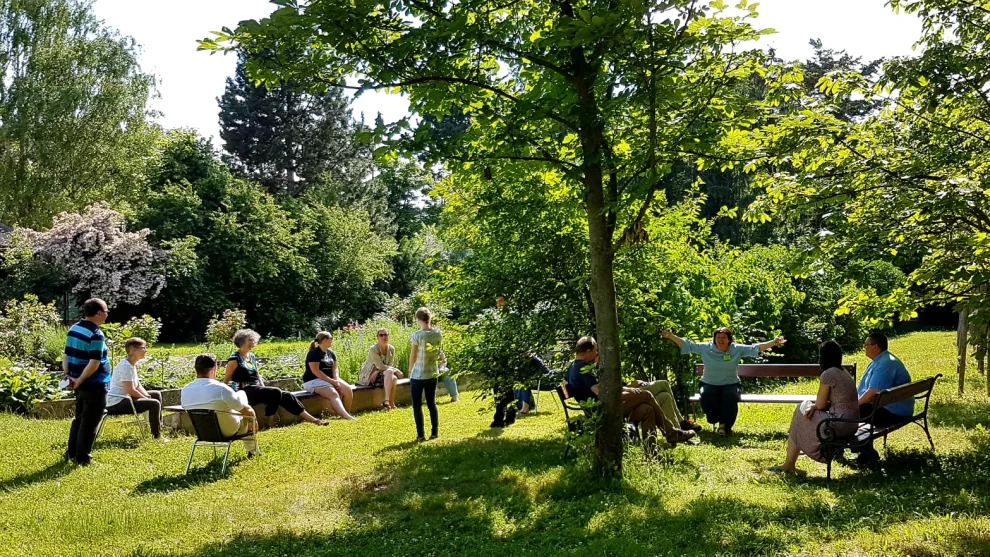 lernen im Garten